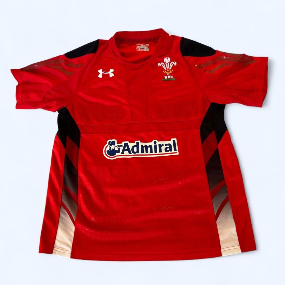 Under-armour Men's Wales Rugby Jersey Size Large